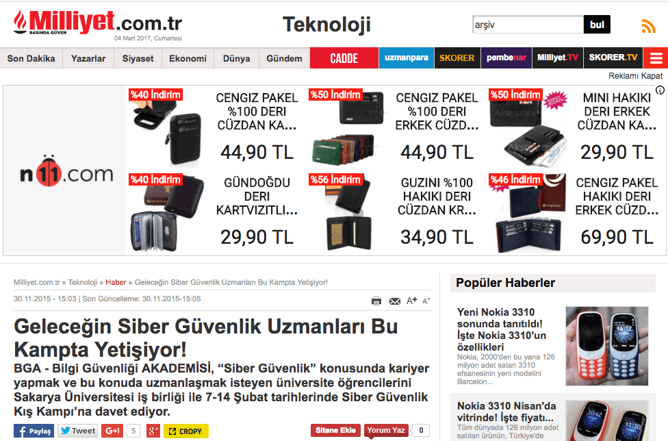 milliyet haberi