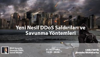 webinar yeni nesil ddos saldırıları