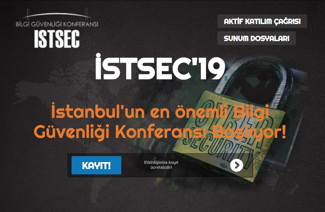 istsec istanbul bilgi güvenliği konferansı