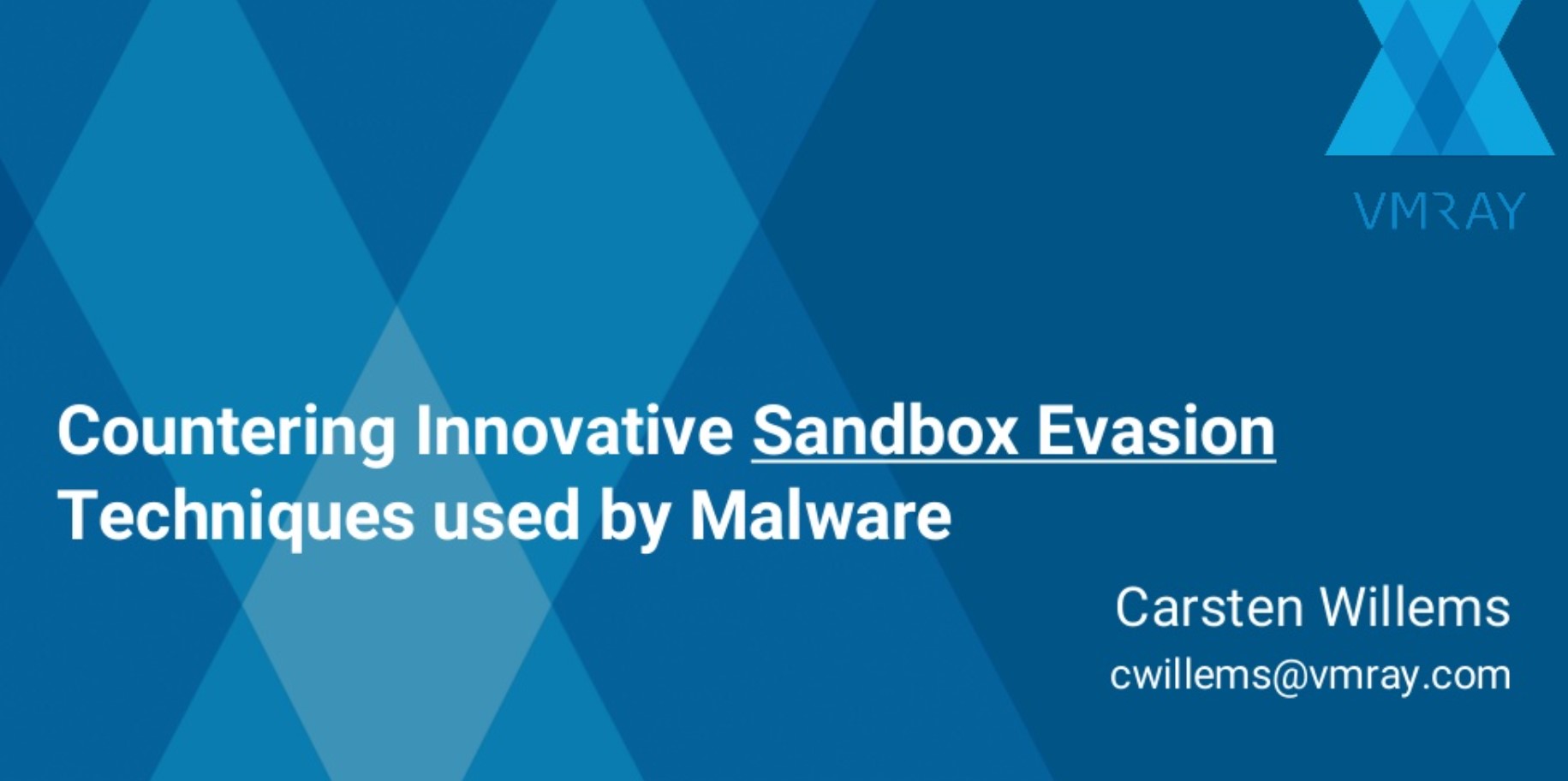 Countering Innovative Sandbox Evasion Techniques Used by Malware BGA