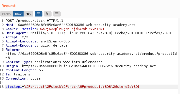 Lab: Blind SSRF with Shellshock exploitation